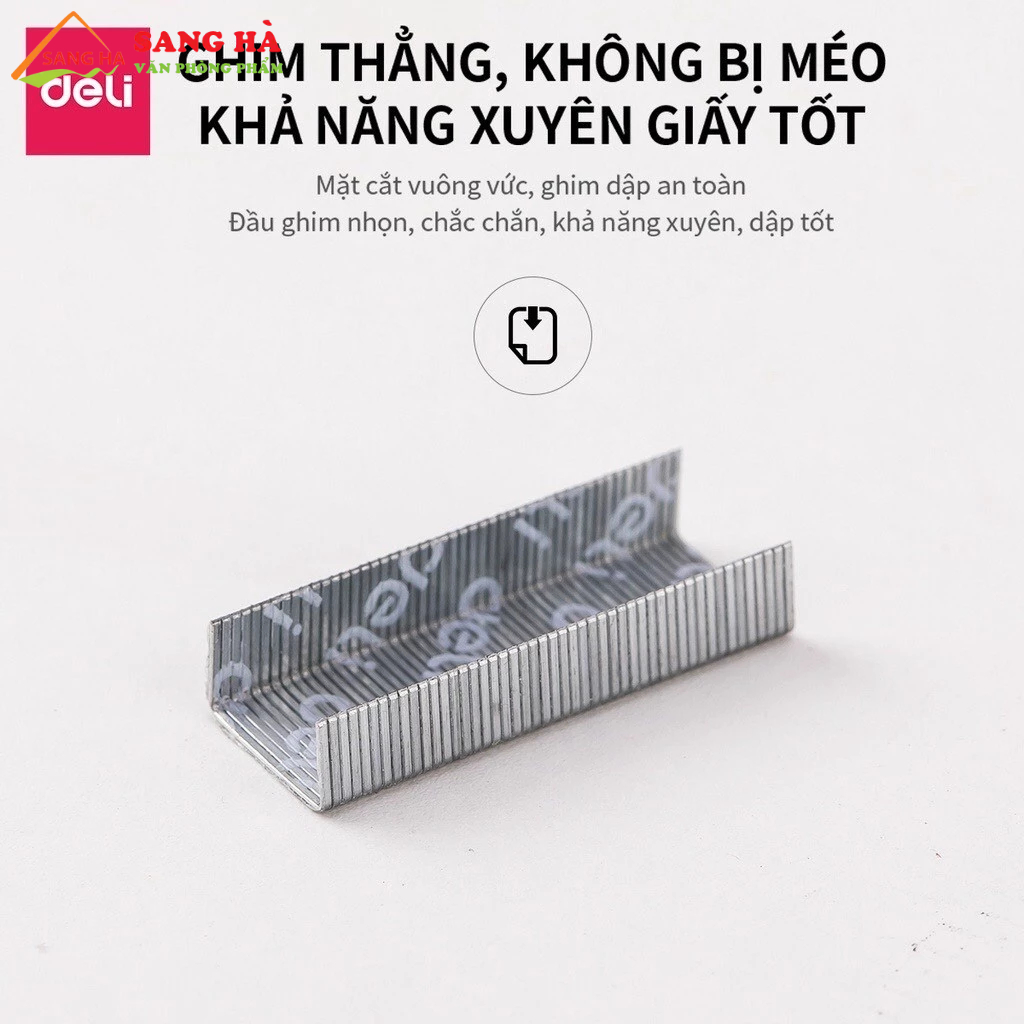 Ghim dập #10 Deli - E0010N - Kim bấm số 10 Deli