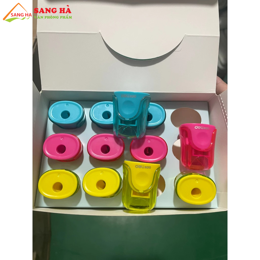 Gọt bút chì mini 1 lỗ Deli ER01000