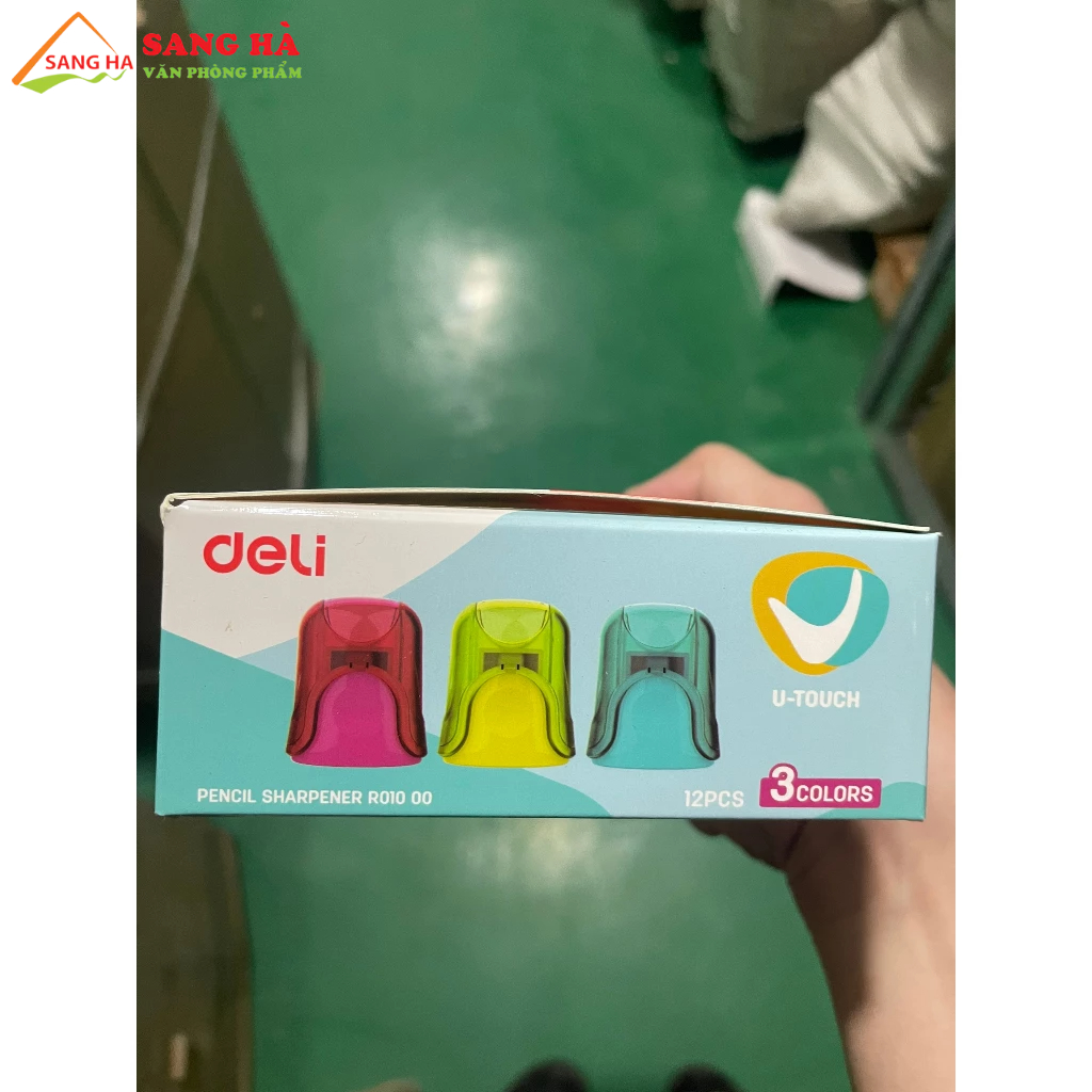 Gọt bút chì mini 1 lỗ Deli ER01000