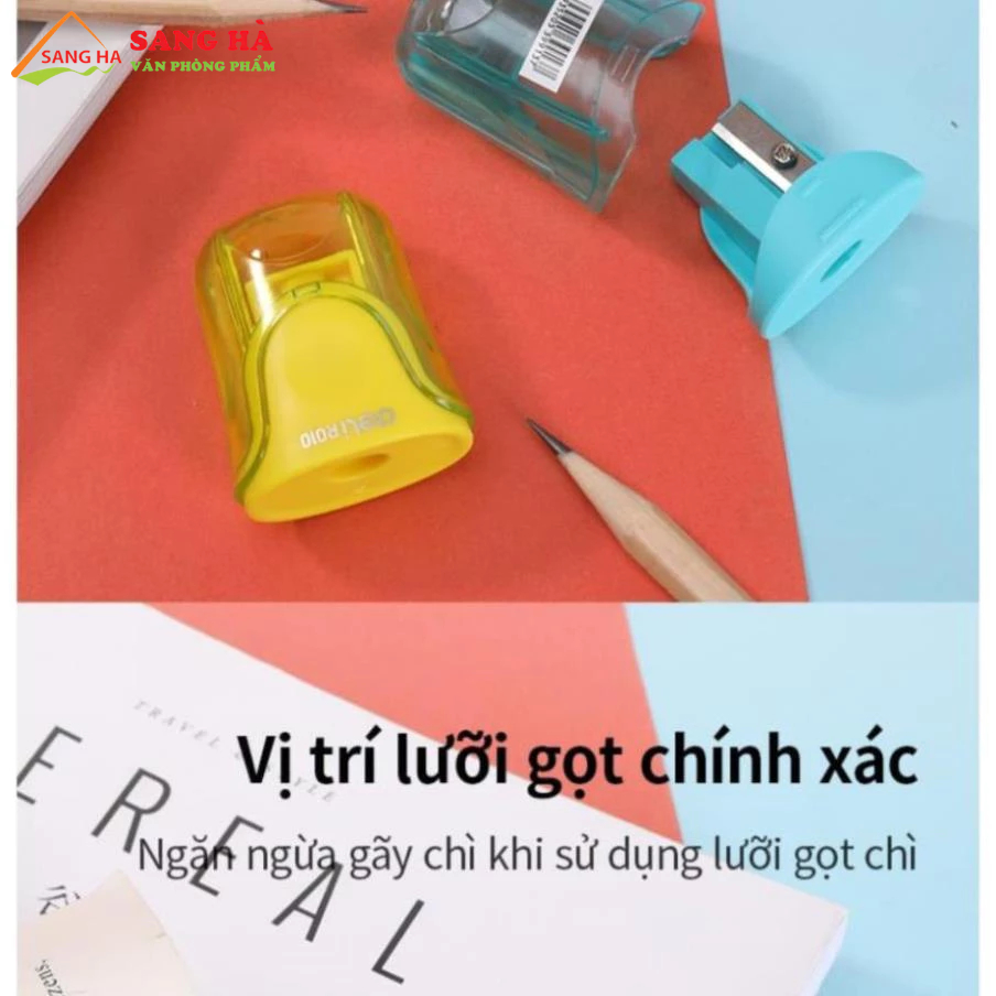 Gọt bút chì mini 1 lỗ Deli ER01000