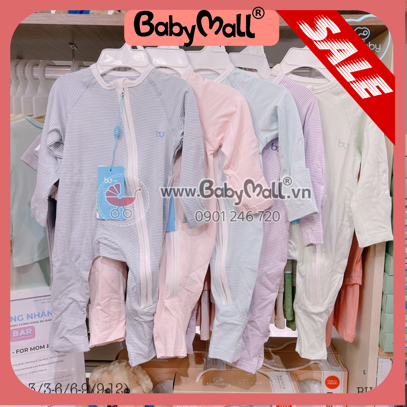 Bubaby Body kéo khoá kẻ sọc BU106