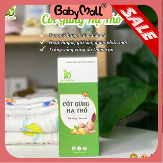Cốt gừng hạ thổ Bảo Nhiên