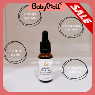 Vitamin D3K2 Sunday Đức giúp tăng trưởng và phát triển chiều cao cho trẻ