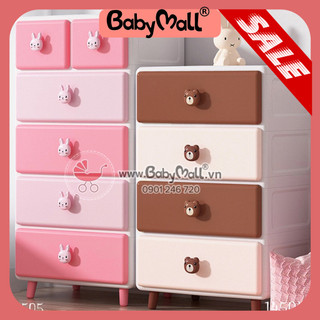 Tủ 5 tầng đựng đồ cho bé