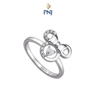 Nhẫn Bạc đính đá ECZ PNJSilver XMXMW000013