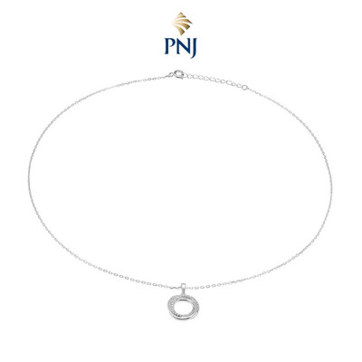 Dây cổ Bạc đính đá CZ PNJSilver XMXMW060040