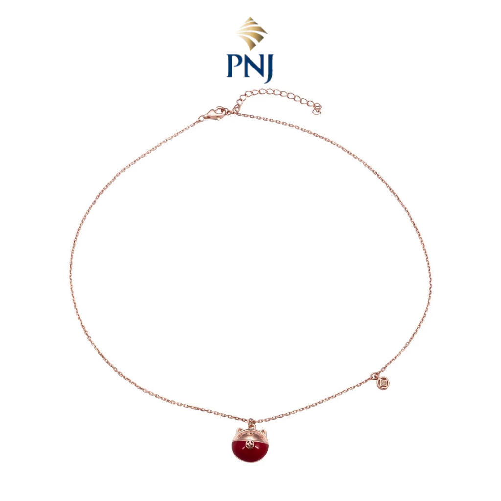 Dây cổ Bạc đính đá CZ PNJSilver XM00X060003