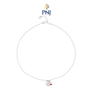 Dây cổ bạc đính đá cz pnjsilver xm00w060008
