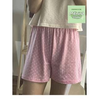 Quần đùi thun mặc ngủ vải cotton siêu mát, quần đùi mặc ngủ, mặc nhà MENINA_STUDIO