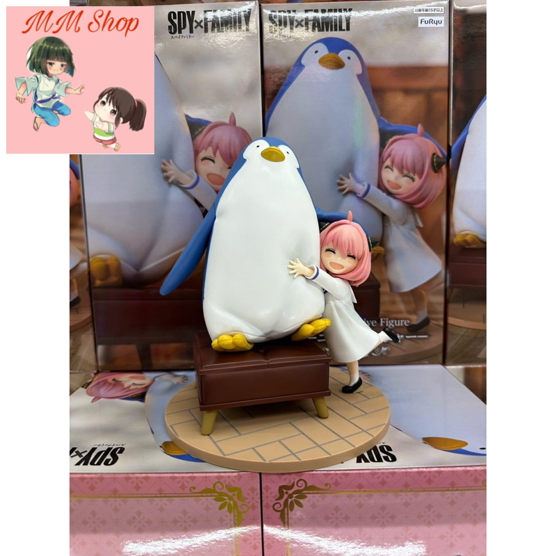 Mô hình Anya & Penguin SPY FAMILY Anya Forger Penguin Kawaii Anime Figure