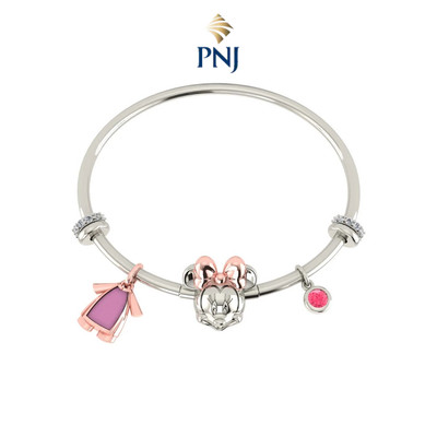 Vòng tay Bạc đính đá Sythentic PNJSilver ZTXMH000003