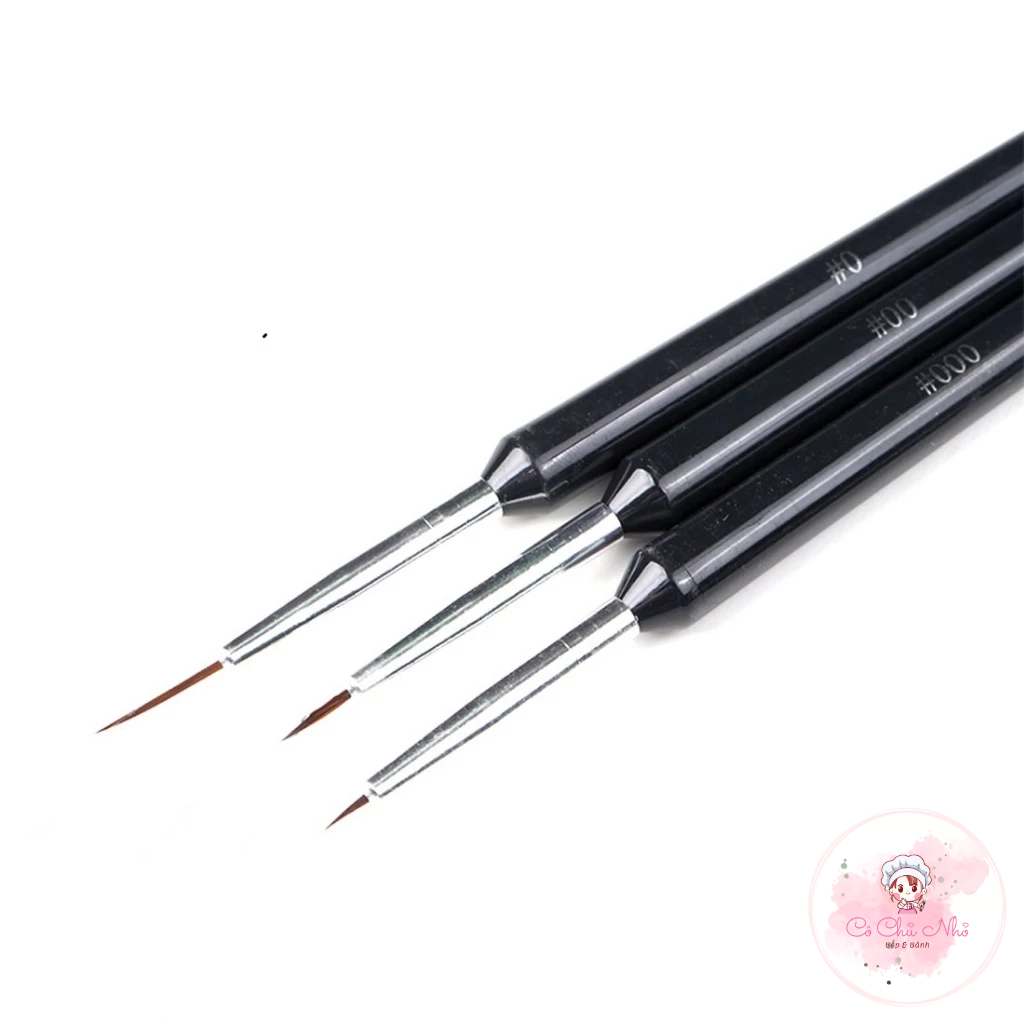 Bộ cọ nét 3 cây  -SK