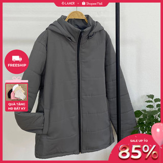Áo phao nam cổ mũ túi chéo LAMER L75P20T040