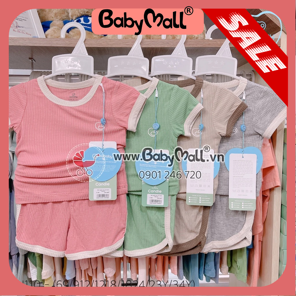 Bubaby Bộ cổ trong ngắn tay Molist