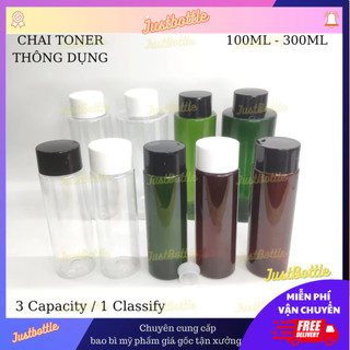 Chai Nhựa Đựng Mỹ Phẩm Dạng Lỏng Toner / Nước Hoa Hồng Lọ Chiết Mỹ Phẩm 100Ml 200Ml 300Ml