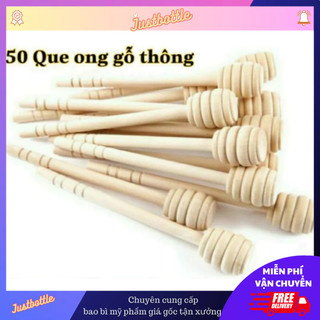 Que Lấy Mật Ong/ Cây Khuấy Mật Ong 15Cm Bằng Gỗ Thông Dùng Cho Chai Lọ Hũ Đựng Mật Ong