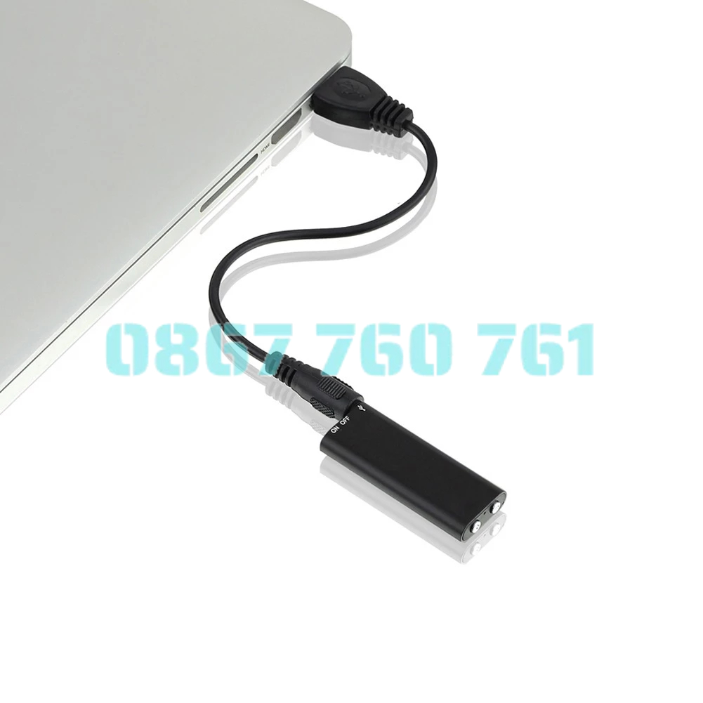 Máy ghi âm mini 8G lọc âm thanh, pin ghi âm 15 tiếng