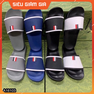 Dép Quai Ngang Thome bờ rào 3 màu đen,ghi,xanh tăng 3cm PhạmHuy.OFFicial
