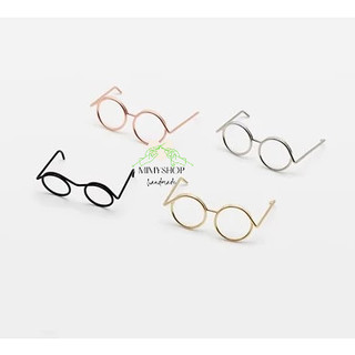 Mắt kính không tròng mini dùng cho thú len handmade, búp bê siêu cute
