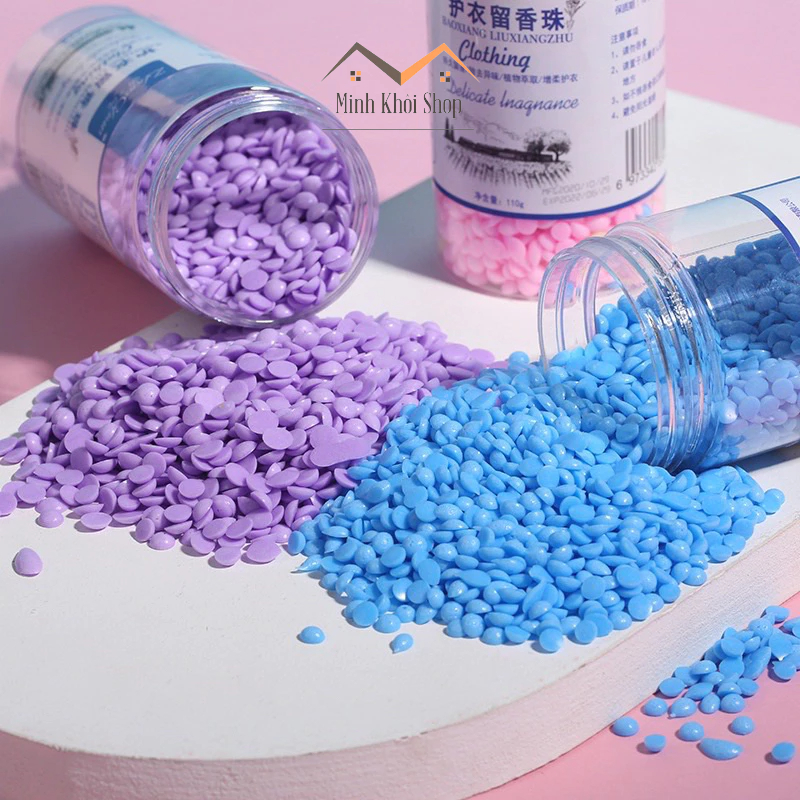 Viên Xả Thơm Quần Áo 110g - Hạt Xả Thơm Nội Địa Trung Làm Mềm Vải, Lưu Hương Lâu Trên Quần Áo, Tiện Lợi Dễ Sử Dụng