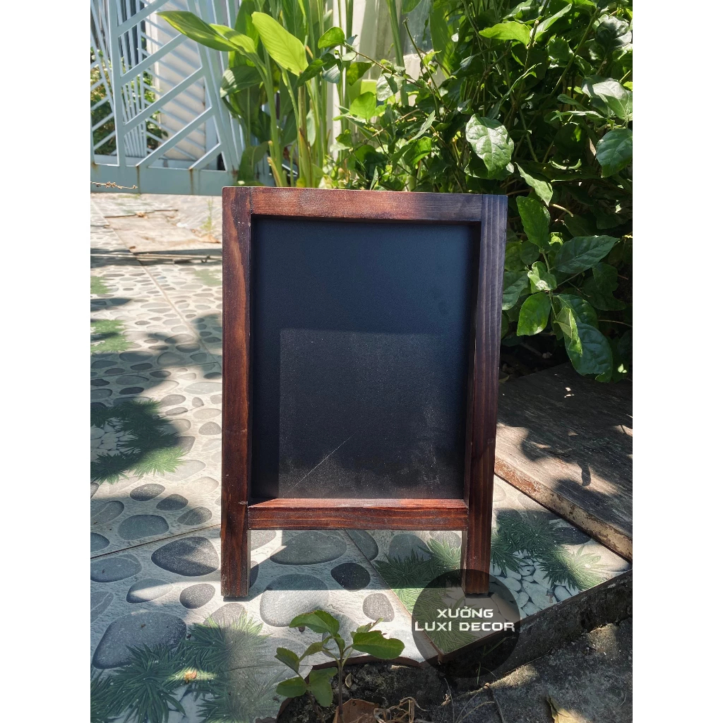 Bảng đen viết phấn mini 30x20 đặt quầy - decor - Xưởng LUXI decor