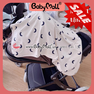 Chăn cotton đa năng đắp quấn cho bé sơ sinh