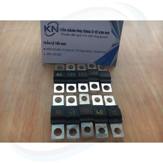 12v-32V-Cầu chì dẹp thẳng (xe hơi, xe tải, xe khách) từ 30A-200A (hàng bãi - Little Fuse - Mỹ)