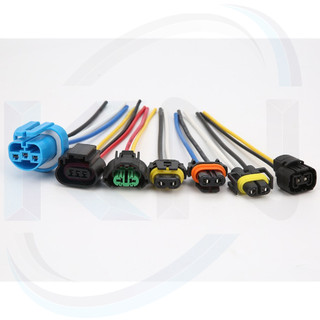 Đầu cái-Chuôi bóng đèn xe hơi H1,H3,H4,H7,H8,H9,H11, H13, H16, 9004, 9005, 9006(# Đuôi đèn, #giắc đèn)