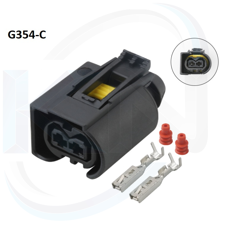 G354-Giắc cắm gói điện áp cao của cuộn dây đánh lửa Roewe / MG / Zotye 2 lỗ 3.5mm