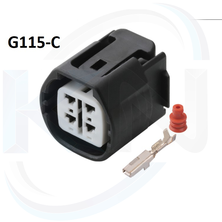 G115-Giắc cắm máy phát Corolla, cảm biến oxy 4 lỗ