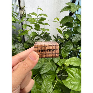 (FREE KHẮC LOGO) Combo 6 đế gỗ kẹp danh thiếp, name tag, thẻ giá size bé - Xưởng LUXI decor