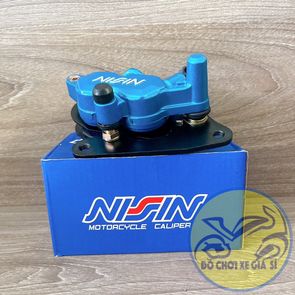 Heo 2 pis Nissin thái + Pát trước wave 100/zx/ Future neo/ dream xài đĩa 220mm lắp như zin