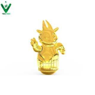 Linh vật Sao la Lucky phiên bản đặc biệt vàng