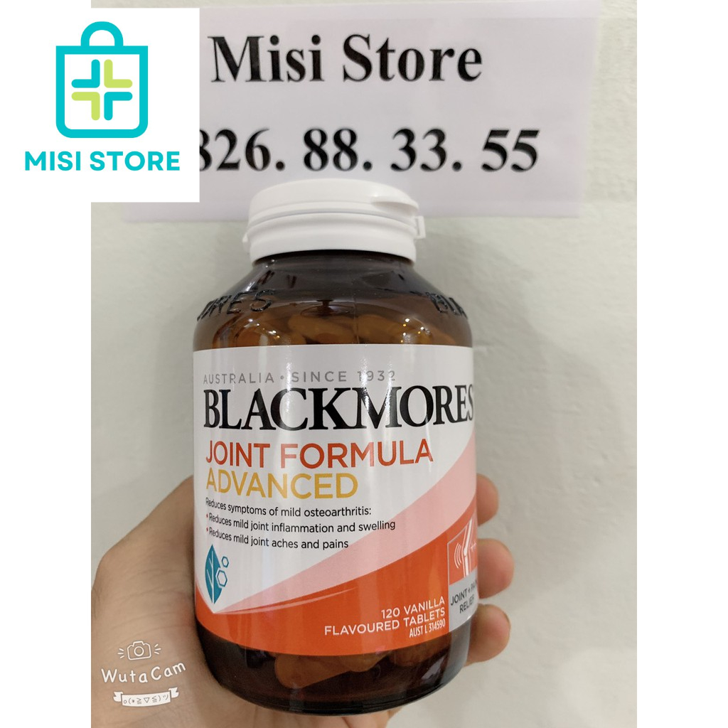 Viên uống Blackmores Joint Formula Advanced, hỗ trợ thoái hóa xương khớp, lọ 120 viên