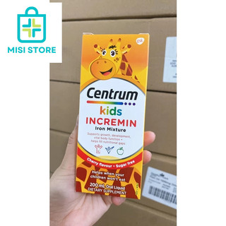 ( Mẫu Mới) Centrum Kids cho trẻ biếng ăn, lọ 200ml, hàng Úc