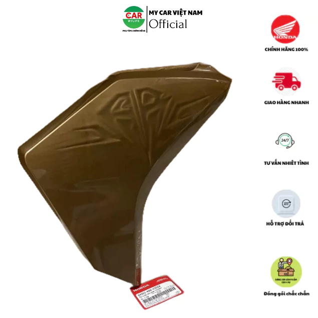 Ốp trước bên phải - cánh yếm phải HONDA AIR BLADE 125 năm 2015-2016 màu Vàng đen. *Y219M* 64501K66V20ZA