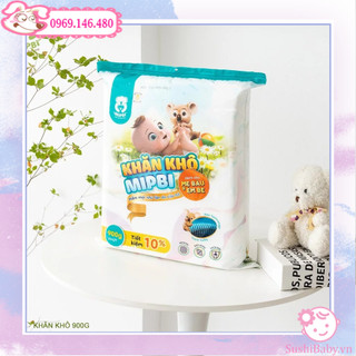 Khăn khô đa năng Mipbi bịch 900g