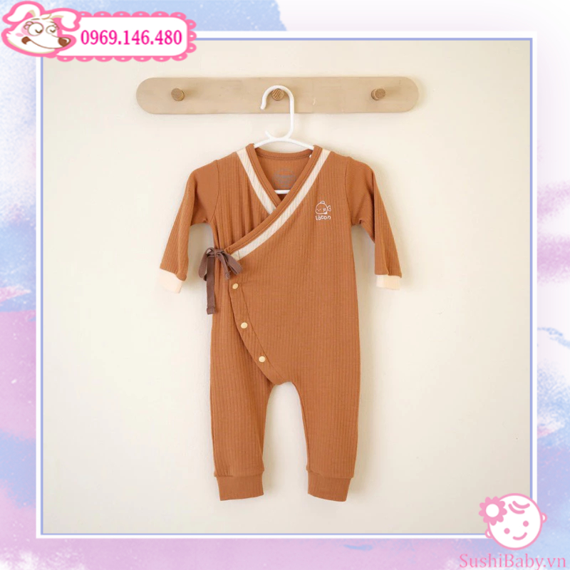 Body cài chéo 2 vạt size 0-3m, 3-6m, 6-9m