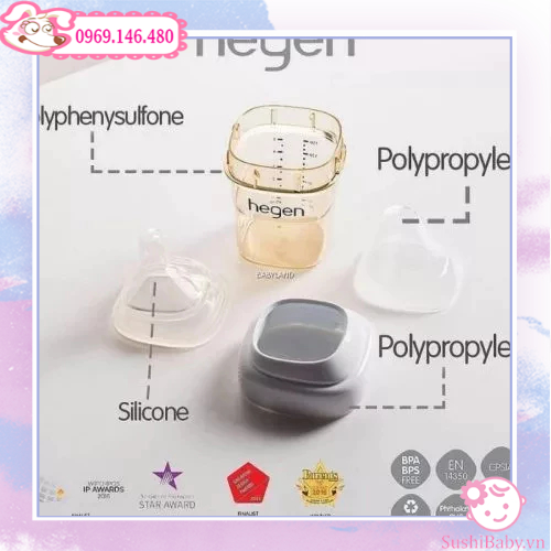 Bình sữa Hegen PPSU