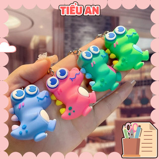 Móc khoá hình chú khủng long nhiều chi tiết/ charm size lớn