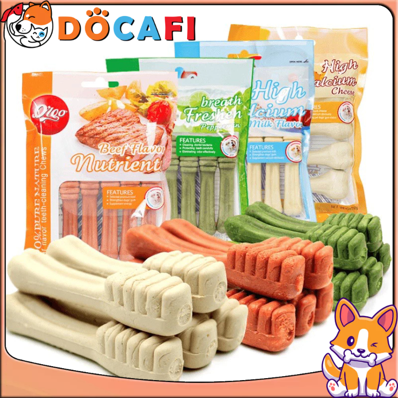 Xương Gặm Orgo - Sản Phẩm Bổ Sung Canxi, Sạch Răng - sản phẩm Cho Sức Khỏe Răng và Xương Của Chó