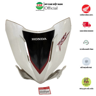 Bộ ốp mặt nạ trước honda wave rsx110 năm 2012 màu trắng. 64200k07940zd