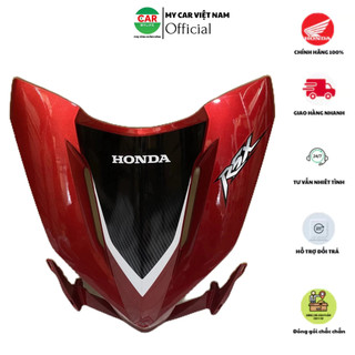 Bộ ốp mặt nạ trước honda wave rsx110 năm 2012 màu đỏ. 64200k07940ze