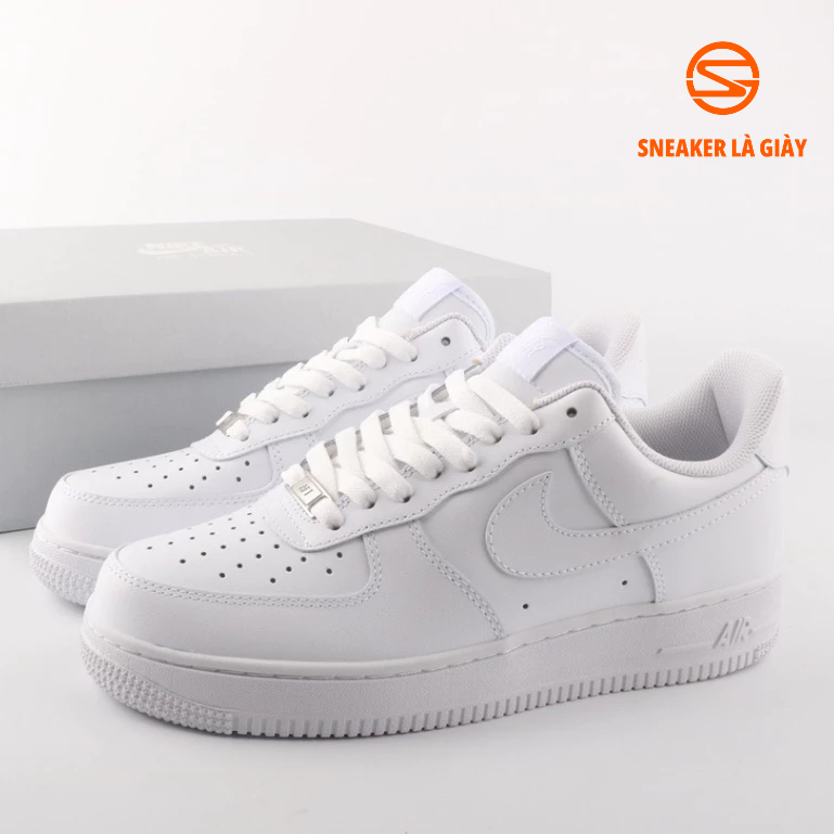 Giày Air Force 1 Low Full White - BẢN CAO CẤP | Fullbox - kèm quà tặng