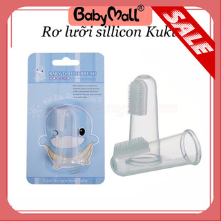 Rơ lưỡi sillicon KUKU cho bé siêu tiện lợi KU5313