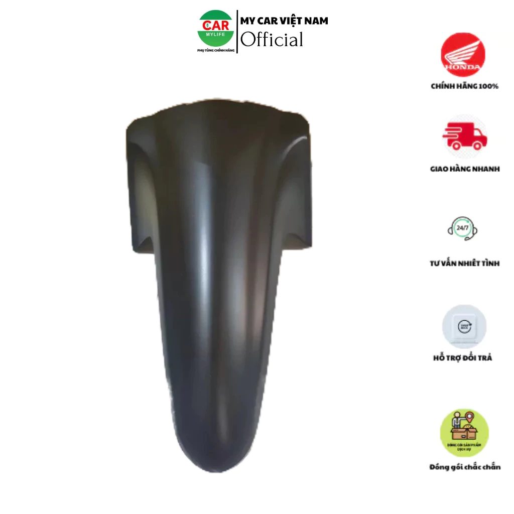 Chắn bùn trước - dè trước HONDA WAVE A110 năm 2023 màu Đen nhám.