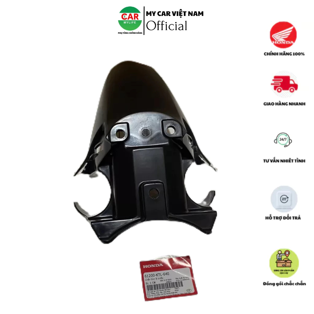 Chắn bùn B trước HONDA WAVE A100, RS100, S100, FUTURE X.