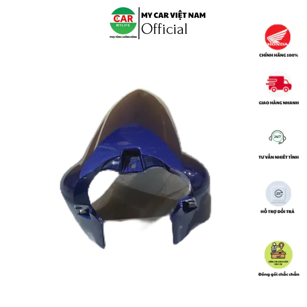 Chắn bùn trước - dè trước HONDA WAVE S100 năm 2007-2008, RS100 REPSOL màu Xanh. PB-373M