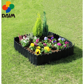 Hàng rào nhựa/ tấm viền vườn DAIM Dome Dome Shito, H15cm x L3m/ H22cm x L3m/ H27cm x L3m.
