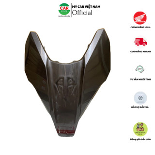 Nắp trên ốp trước - mặt nạ nhỏ honda air blade 125 năm 2015-2016 màu xám đen. 64303k66v20zb